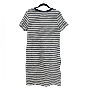 Barbour Women’s Newhaven Dress in Chambray Stripe - Size 8 thumbnail 2