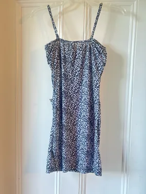 Ardene Leopard Print Dress Blue Size XS thumbnail 3