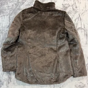 The North Face Mossbud Swirl Reversible Jacket Womens Pink Brown Medium thumbnail 9
