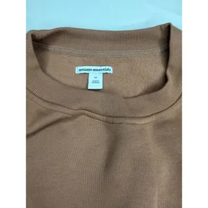 Amazon Essentials Women 6X Oversized Fleece‎ Crop Sweatshirt light brown thumbnail 4