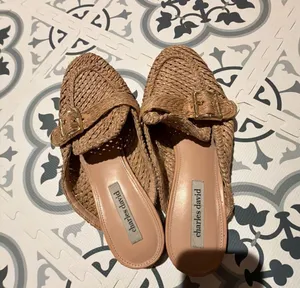 Charles David Felice Woven Slide Mules thumbnail 4