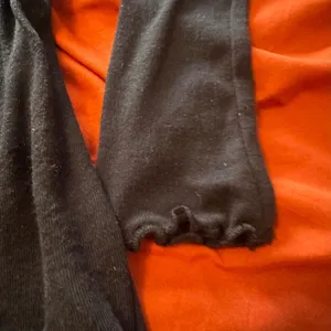 Free People‎ size XS black long sleeve long tshirt thumbnail 6
