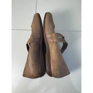 NWOT Abeo Talia Earthy Flats 7.5 Mary Jane‎ Leather Brown Comfort Minimalist thumbnail 6