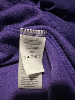 Women’s Purple Fleece Zip Up Jacket thumbnail 5