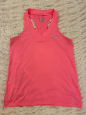 Under Armour Coral Sleeveless Top thumbnail 1