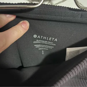Athleta Elation Rib Tight Black thumbnail 6