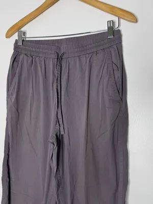 COS Jogger Pants Women’s Size Small Gray Purple Elastic Waist Tapered thumbnail 2