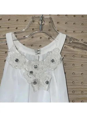 Belle Badgley Mischka white Racerback Bodysuit open back bridal wedding thumbnail 2