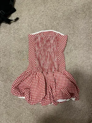 Gingham Bubble dress Red Size 2 thumbnail 2