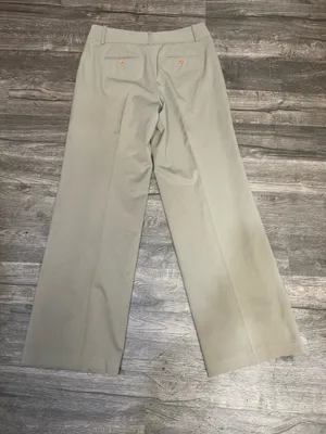 LOFT Women's Wide-Leg Dress Pants in Beige thumbnail 4