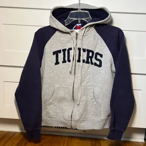 Majestic MLB Detroit Tigers Women Zip Up Hoodie Size S thumbnail 1
