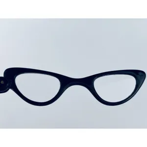 Vintage Folding Cat Eye Glasses MCM Opera Reader Funky Fun Retro 50s 60s thumbnail 4