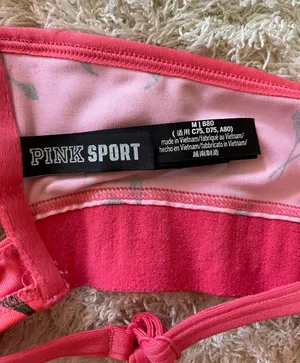 Victorias Secret PINK 2-in- Floral Sports Bra/Bikini Top thumbnail 3