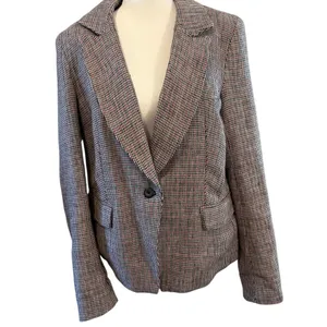 Free People | Brown Tweed Blazer thumbnail 2