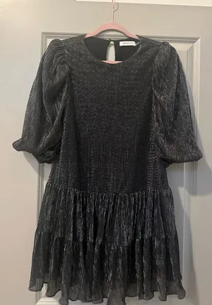Mustard Seed Brand Shimmer Drop Waist Dress thumbnail 1