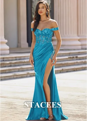 Prom dress / Formal Blue thumbnail 3