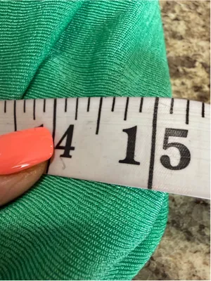 Women's Sollinarry Green One Shoulder Crop Top M thumbnail 6