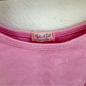 Brandy Melville John Galt pink ribbed cami top thumbnail 2