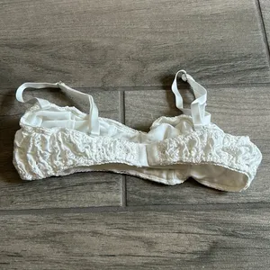 For love and lemons white bikini top thumbnail 2