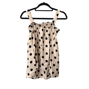 HATCH Spotted The Dani Blouse‎ Sz 0 (XS) thumbnail 4
