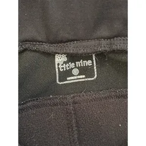 Title Nine Black Pants Ankle Zippers Pockets Size L Large EUC! thumbnail 7