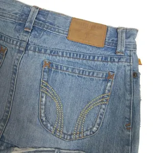 Hollister Super Short Frayed Mini Skirt Sz 3 thumbnail 3