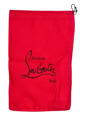 Christian Louboutin Red Drawstring Dust Bag 9"x14" thumbnail 1