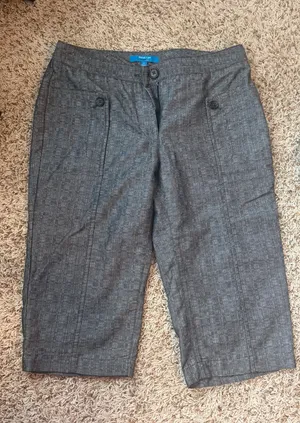 Derek Lam Capri Gray Size 6 thumbnail 1