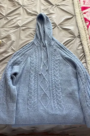 Abercrombie Sweater Knit Hoodie thumbnail 1