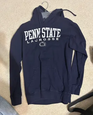 Penn State Lacrosse Navy Hoodie thumbnail 1