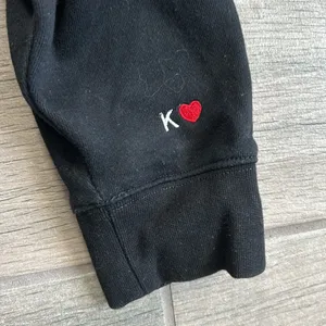 Roman numerals black hoodie thumbnail 2