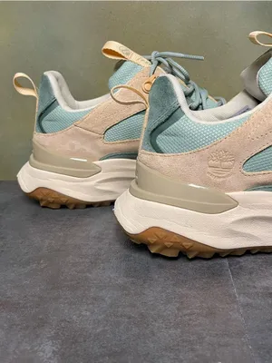 Timberland Motion Access Waterproof Women's Trail Sneakers Green/Tan Size 10 thumbnail 16