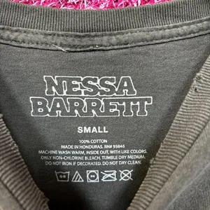Nessa Barrett Lie hell is a teenage girl Oversized Tee S thumbnail 4