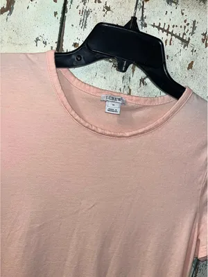 J. Crew Tshirt dress size Medium light pink thumbnail 2
