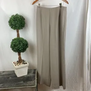 Yansi Fugel Tan Straight Leg Trouser Pants 6 thumbnail 2