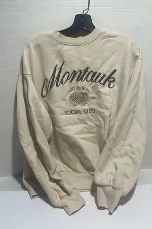 Garage Beige sweatshirt size xs thumbnail 1