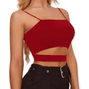 SheIn Cropped Cut Out Cami Top thumbnail 4