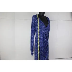 ladies blue TORY BURCH Dress size L thumbnail 8