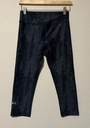 Under Armour HeatGear Black Compression Pants thumbnail 1