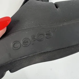 Oofos OOahh Black Unisex EU 39 Men 6 Women 8 Recovery Comfort Lightweight Slides thumbnail 11