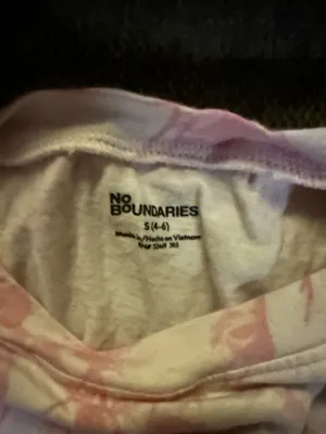 No Boundaries Pink Camo Cropped Tee thumbnail 2