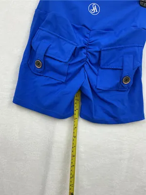 Allure High-Waist Bike Shorts in Cobalt Blue 955 thumbnail 4