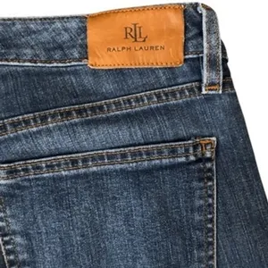 Lauren Ralph Lauren Womens Jeans Size‎ 8 Medium Wash Straight Leg Denim thumbnail 8