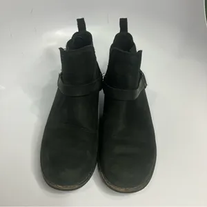 Teva De‎ La Vina dos leather ankle boots black size 6.5 thumbnail 3