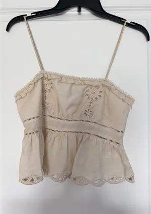ZARA Embroidered Eyelet Set thumbnail 5