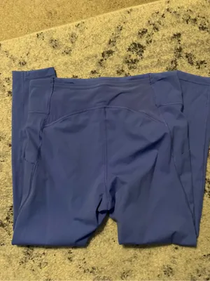 On Running On Cloud Royal Blue Performance Leggings thumbnail 6