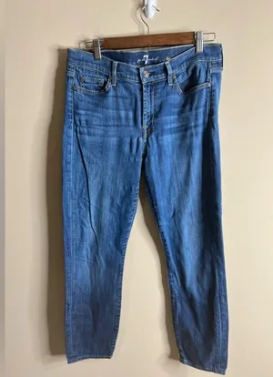 Seven for all mankind size 30 the skinny jean thumbnail 3