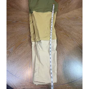 Outdoor Voices RecTrek Zip-Off Convertible Pants Green Tan Tri-Color Size Small thumbnail 12