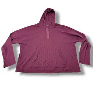 Toad & Co Sweatshirt Size Large Oversized Toad&Co Lightweight Hooded Sweatshirt Women's thumbnail 1