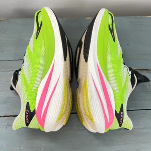 Hoka Mach X 3 Womens Running Shoes Lime Green White Pink 1168721 WNL US 8B thumbnail 10